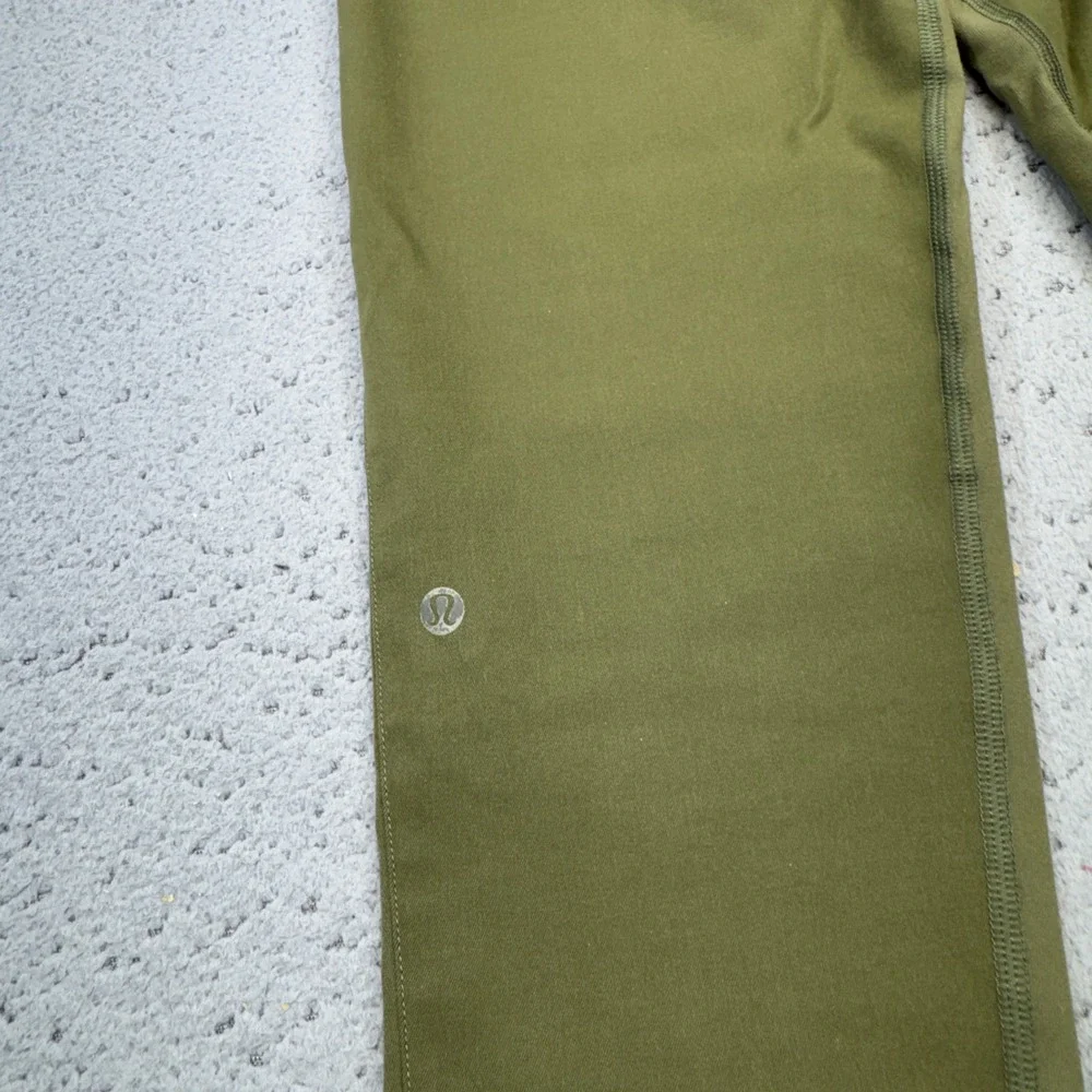Lululemon &go City Trek Trouser Womens 2 Olive Green‎ Technical Urbanite Twill